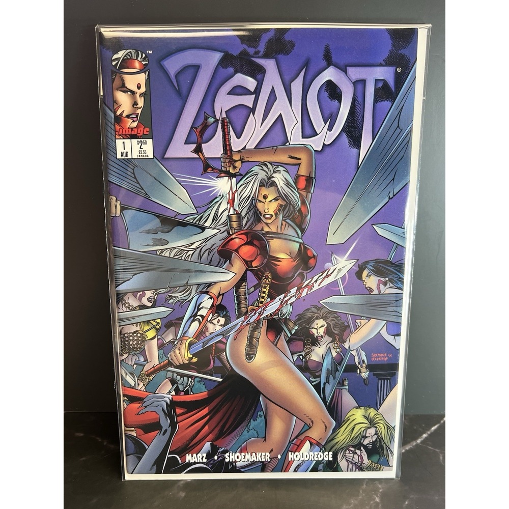 Zealot #1 Comic Book August 1995 Image First Printing Excellent! Vintage Comics‎
